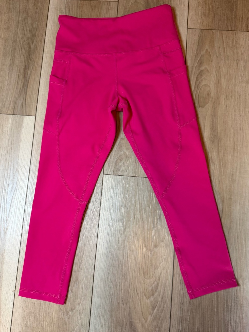 💖 ZYIA Active Hot Pink Crop Leggings 💖